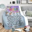 Lovely Nana - Christmas | Personalized Premium Fleece Blanket