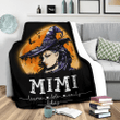 New - Mimi Witch | Personalized Premium Fleece Blanket