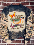 Butterfly Smile Leopard Christmas | Personalized 3D Shirt