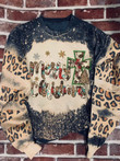 Merry Christmas Leopard | Personalized 3D Shirt