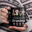 Love Being Called Grandma - Christmas Art | Personalized Mug