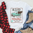 Personalized Blessed To Be Called Grandma Christmas Trees Shirt