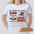 Personalized Snowman Grandma There Are These Kids Tshirt