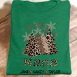 Nana - Leopard Pine Art | Personalized T-Shirt