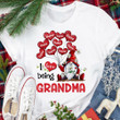 I Love Being Grandma Gnomes Balloons Personalized Shirt For Grandma