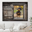 Personalized All You Need is Love and Dog Canvas