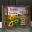My Greatest Blessings Call Me Grandma Sunflower Field Personalized Poster And Canvas For Grandma, HN98, LIHD
