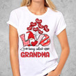 Grandma Gnomes Love Heart Balloons Personalized Shirt For Grandma