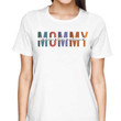 T-Shirt Mom Grandma Auntie Patterned Kids Name Personalized Shirt