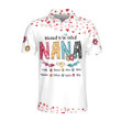 Blessed To Be Called Nana Heart Pattern | Personalized 3D Shirt