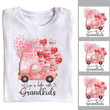 Life Is Better With Grandkids Shirt, Mommy, Nana, Auntie Valentine Personalized Grandma Shirt