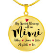 Personalized Luxury Necklace - My Greatest Blessings Call Me Mimi - Pofily