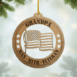 Grandpa Man Myth Legend | Personalized Ornament