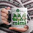 I Love Being Mimi With Grandkids Names - Patrick | Personalized Mug