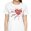 T-Shirt Valentine Heart Arrows Mom Grandma Personalized Shirt