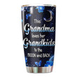 This Grandma Loves Grandkid Moon And Back Personalized Tumbler