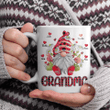 Grandma Gnomes With Grandkids Names Hearts | Personalized Mug