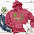 Mimi's Little Shamrocks With Grandkids Names - New | Personalized Hoodie