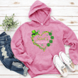 Mimi's Little Shamrocks With Grandkids Names - New | Personalized Hoodie