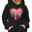 Hoodie & Sweatshirts Valentine Mom Grandma Melting Heart Personalized Hoodie Sweatshirt