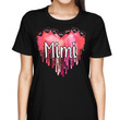 T-Shirt Valentine Mom Grandma Melting Heart Personalized Shirt