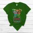Grandma Heart Butterfly | Personalized T-Shirt