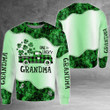 One Lucky Grandma St. Patrick's Day, Personalized All Over Print ,Shirt For Grandma