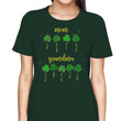 T-Shirt Lucky Mom Grandma Shamrock St Patrick‘s Day Kid Name Personalized Shirt