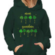 Hoodie & Sweatshirts Lucky Mom Grandma Shamrock St Patrick‘s Day Kid Name Personalized Hoodie Sweatshirt