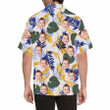 Personalized Kid Face Hawaiian Shirt, Personalized Hawaiian Shirt for Men, floral Aloha shirt men