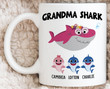 Lovelypod - Grandma Shark, Grandpa Shark Mug