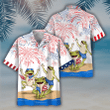 Frogs 4th of july hawaiian shirt - Independence Day Is Coming, USA Patriotic Hawaiian Shirt