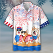 Corgi Hawaiian Shirts - Independence Day Is Coming, USA Patriotic Hawaiian Shirt
