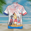 Great Dane Hawaiian Shirt - Independence Is Coming, USA Patriotic Hawaiian Shirt