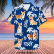 Corgi Hawaiian Shirt For Dog Lovers Do99