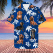 Dachshund Hawaiian Shirt For Dog Lovers Do99