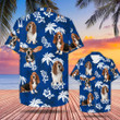 Basset Hound Hawaiian Shirt For Dog Lovers Do99