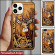 Deer Hunting Personalized Name Silicone Phone Case NLA06JUN22XT1