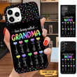 Hearts Love Being Called Grandma Nana Mimi Personalized Phone case Phone case FUEL 