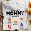 This Awesome Mommy Daddy Grandma belongs to Personalized Shirt Mug