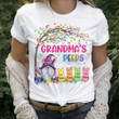 Grandma's Peeps Gnomes Easter Personalized Shirt For Grandma