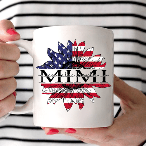 Mimi Sunflower | Personalized Mug