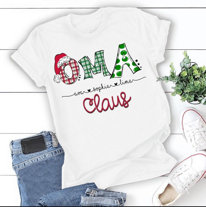 Oma Claus - Art | Personalized T-Shirt