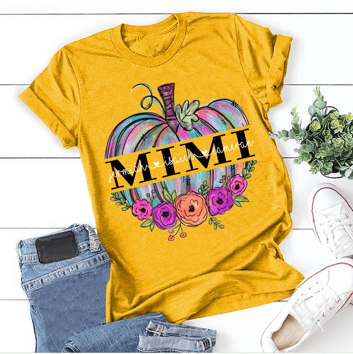 Mimi - Pumpkin | Personalized T-Shirt