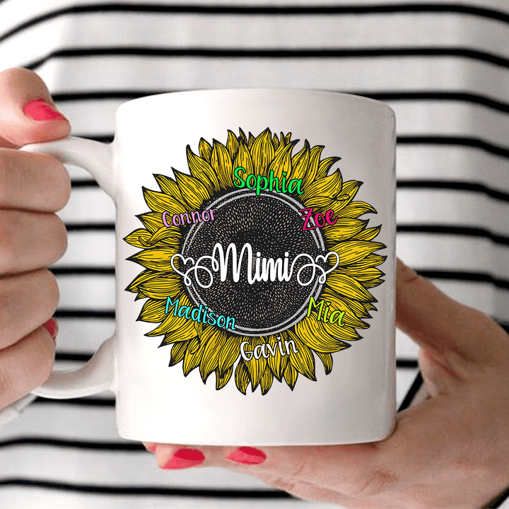New Sunflower Mimi | Personalized Mug