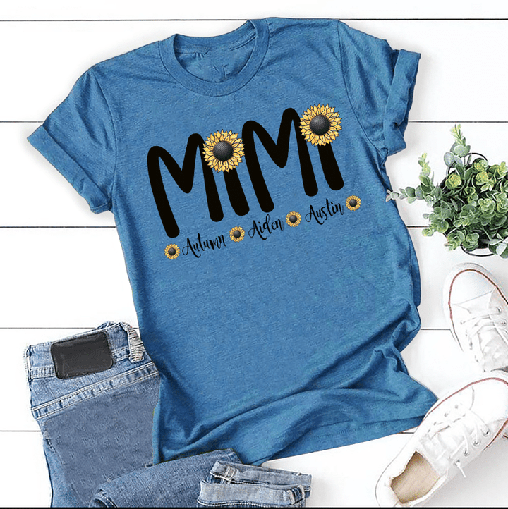 Mimi Sunflower | Personalized T-Shirt