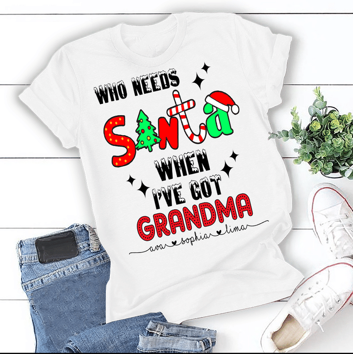 I Have Got Grandma - Santa | Personalized T-Shirt