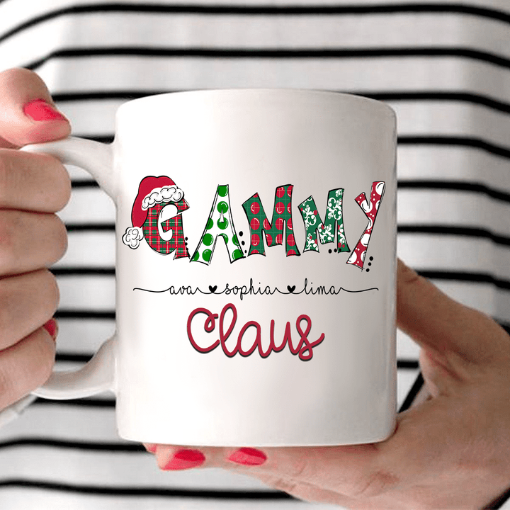 Gammy  Claus - Art | Personalized Mug