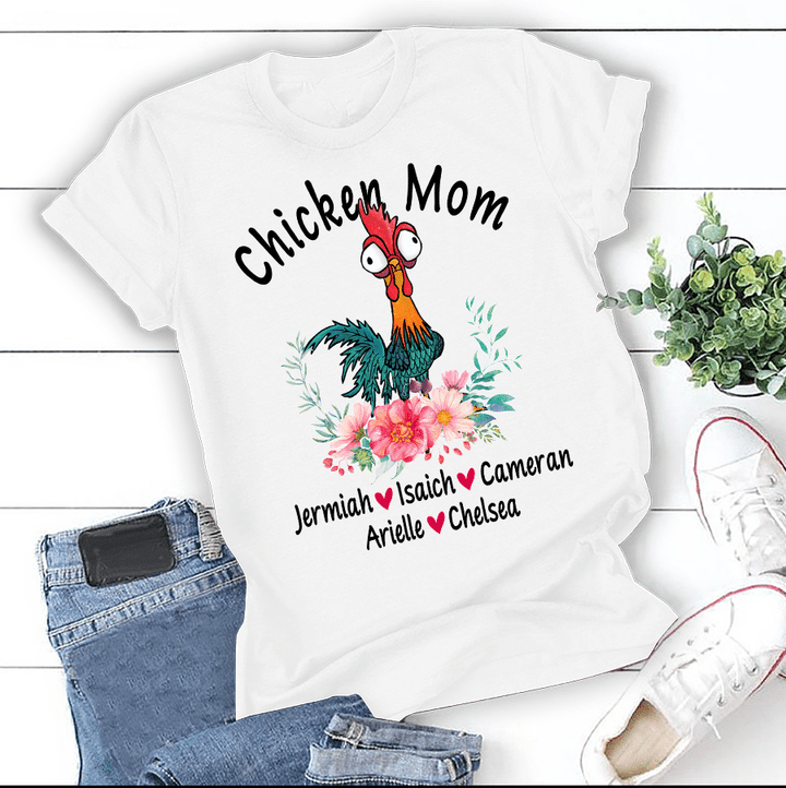 Chicken Mom | Personalized T-Shirt