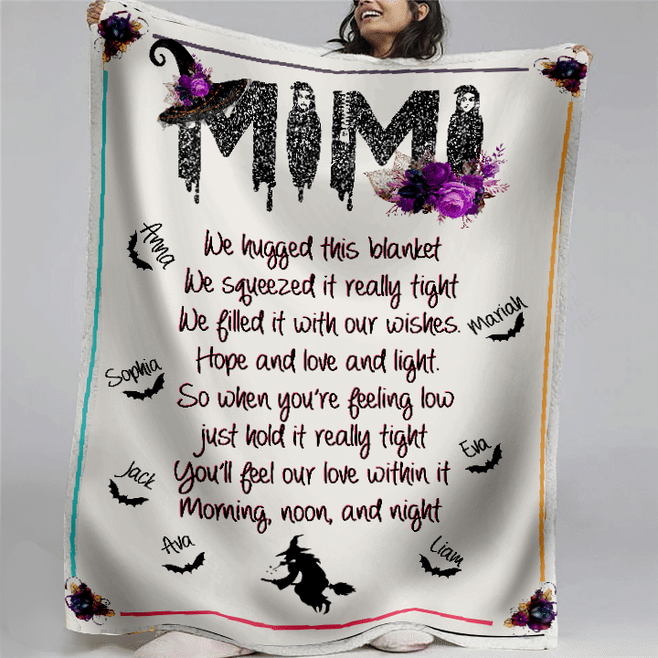 New Mimi Witch | Personalized Premium Fleece Blanket